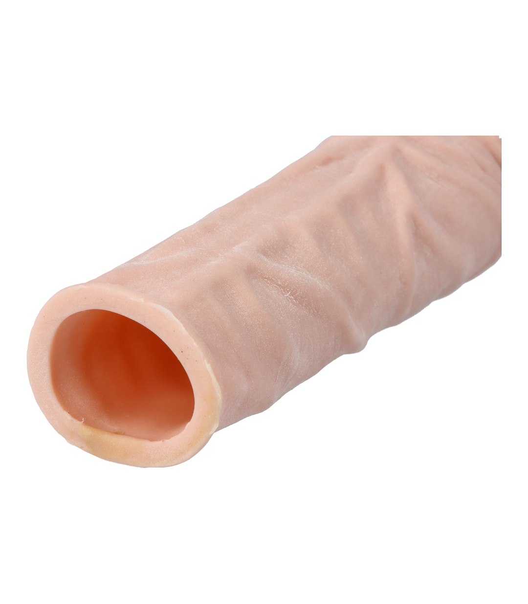 VIRGITE - SLEEVES - REALISTIC PENIS SHEATH S2 FLESH 19.5 CM — zdjęcie 4