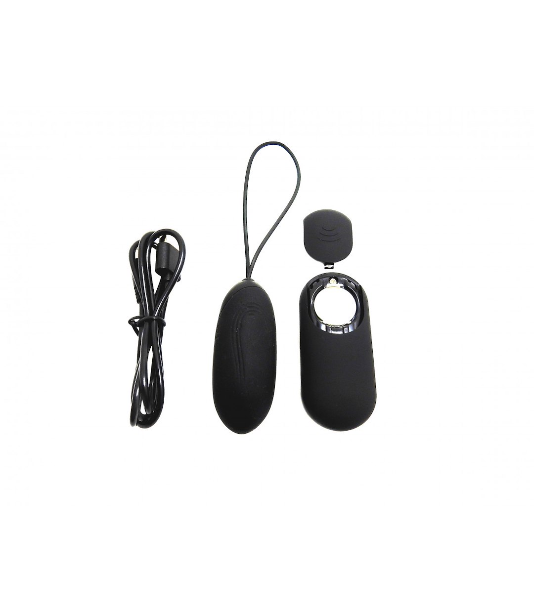 VIRGITE - EGGS - BLACK RECHARGEABLE VIBRATING EGG G3 — zdjęcie 4