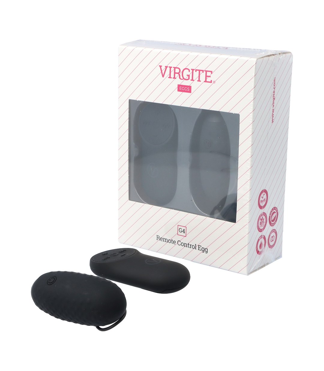 VIRGITE - EGGS - G4 VIBRATOR EGG RECHARGEABLE BLACK