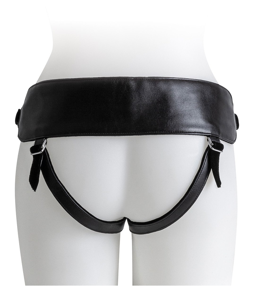 VIRGITE - SHE HAS THE POWER - HARNESS WITH BLACK DILDO SIZE L — zdjęcie 4