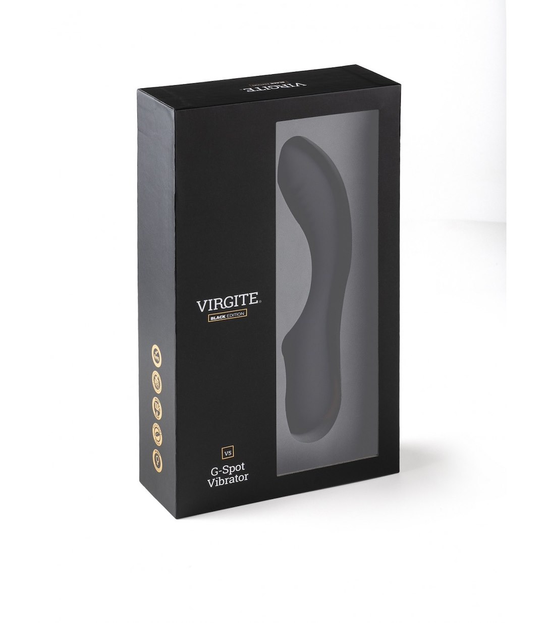 VIRGITE - BLACK EDITION - V5 BLACK EDITION RECHARGEABLE VIBRATOR