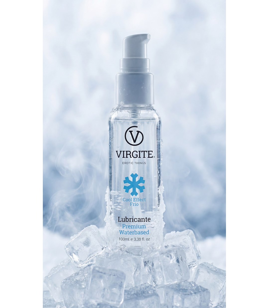 VIRGITE - COSMETICS - COLD EFFECT WATER-BASED LUBRICANT 100 ML