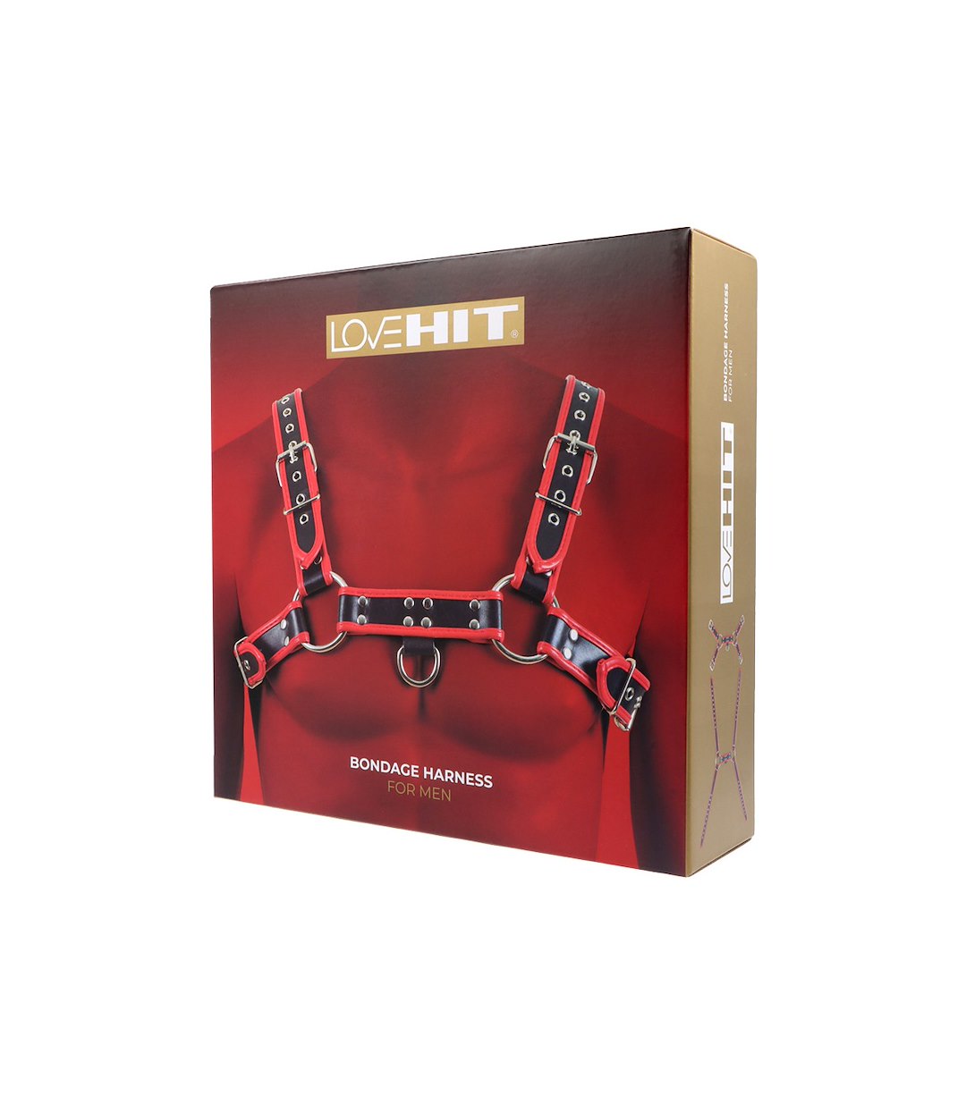VIRGITE - LOVE HIT - MEN'S CHEST HARNESS MOD. 1
