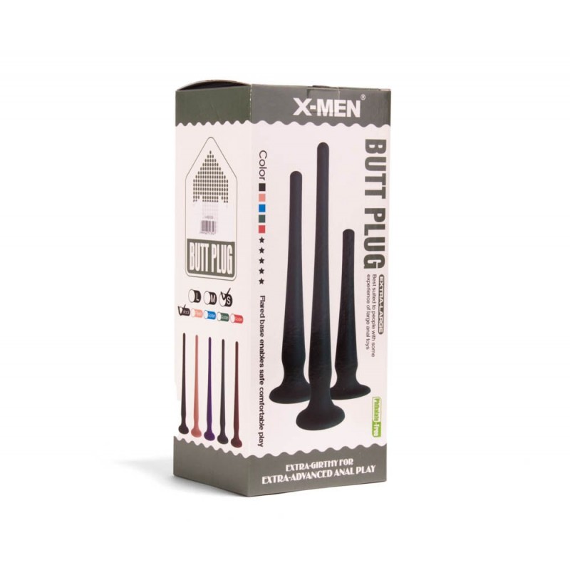 Korek analny z przyssawk¹ Pinokio 29cm X-Men — zdjęcie 3