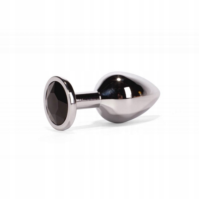 Korek analny Secret Shine Black Jewell 8,2cm X-MEN — zdjęcie 2