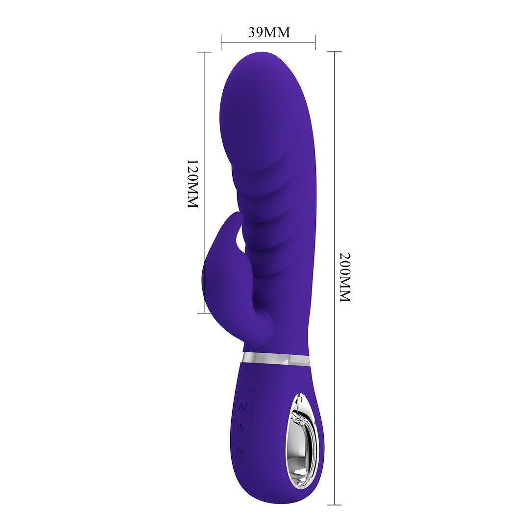 Wibrator Prescott Purple 20cm Pretty Love — zdjęcie 3
