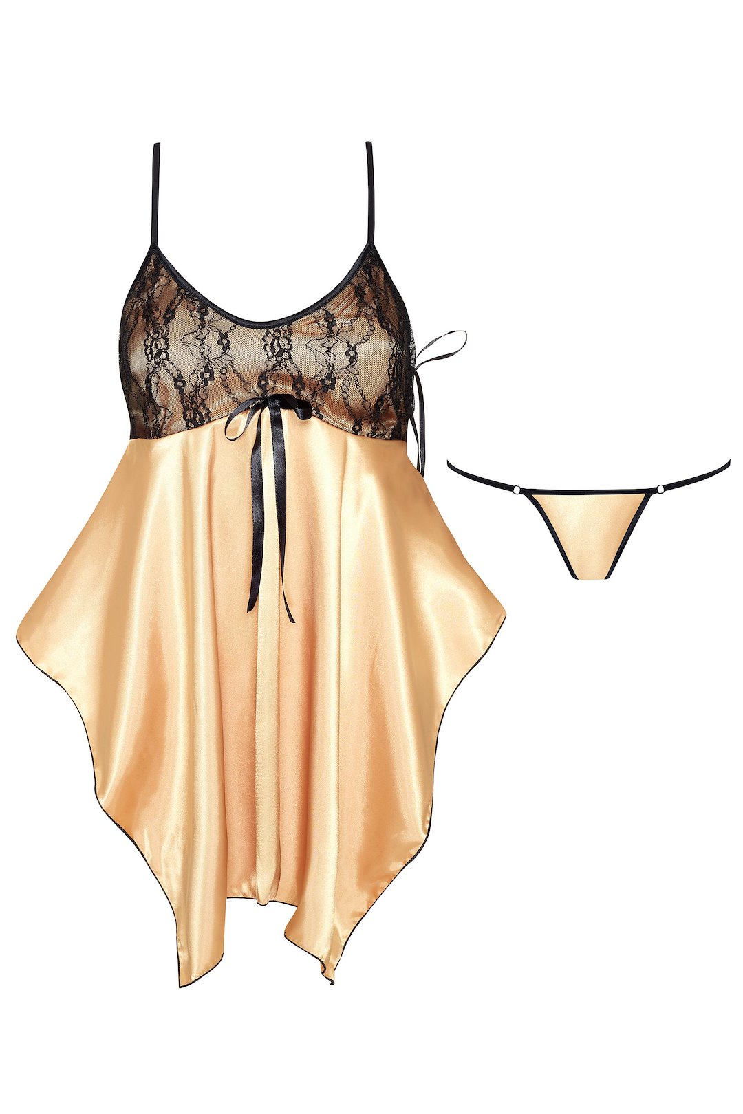 Beauty Night - Julieta chemise gold — zdjęcie 3