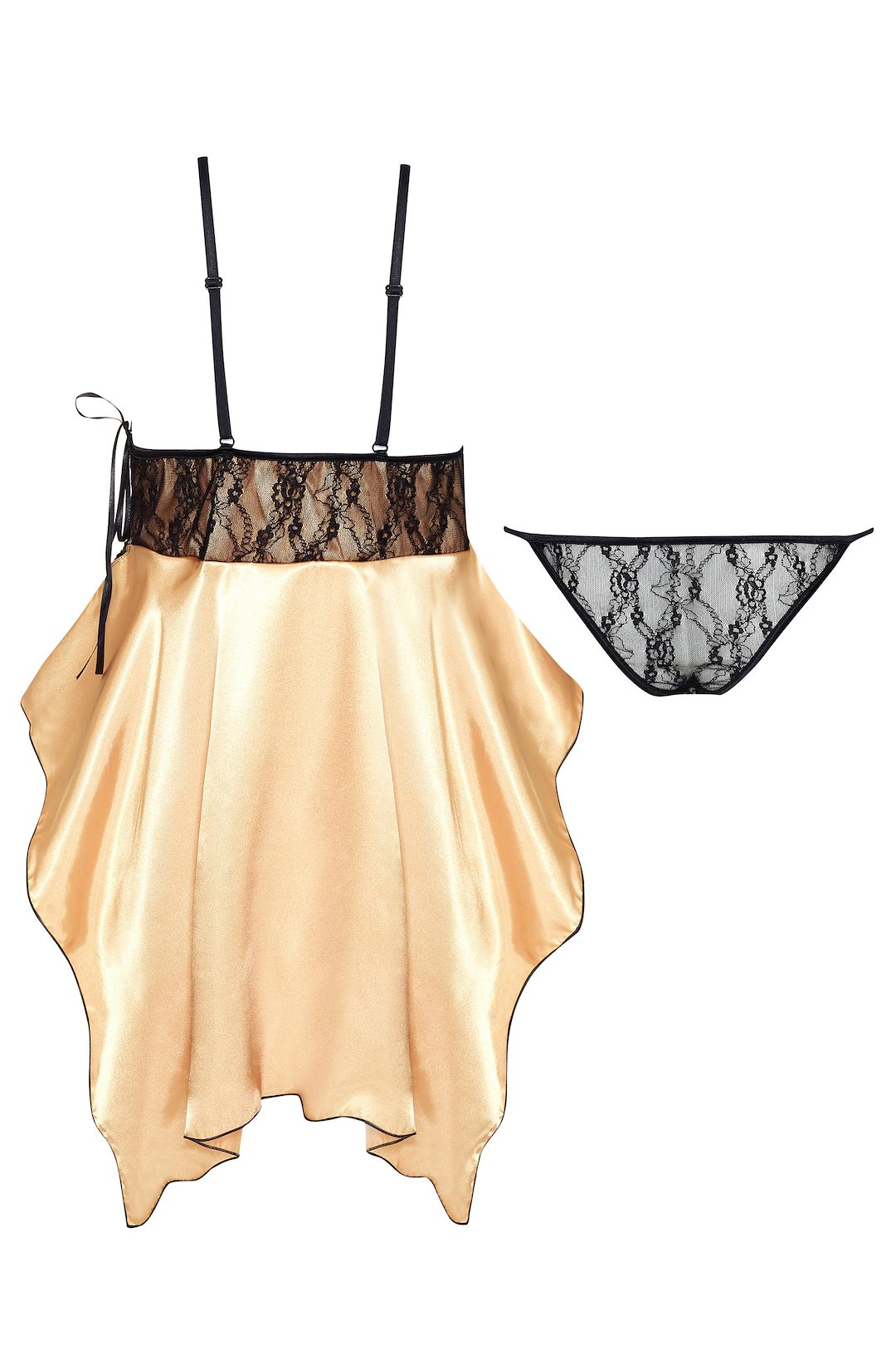 Beauty Night - Julieta chemise gold — zdjęcie 4