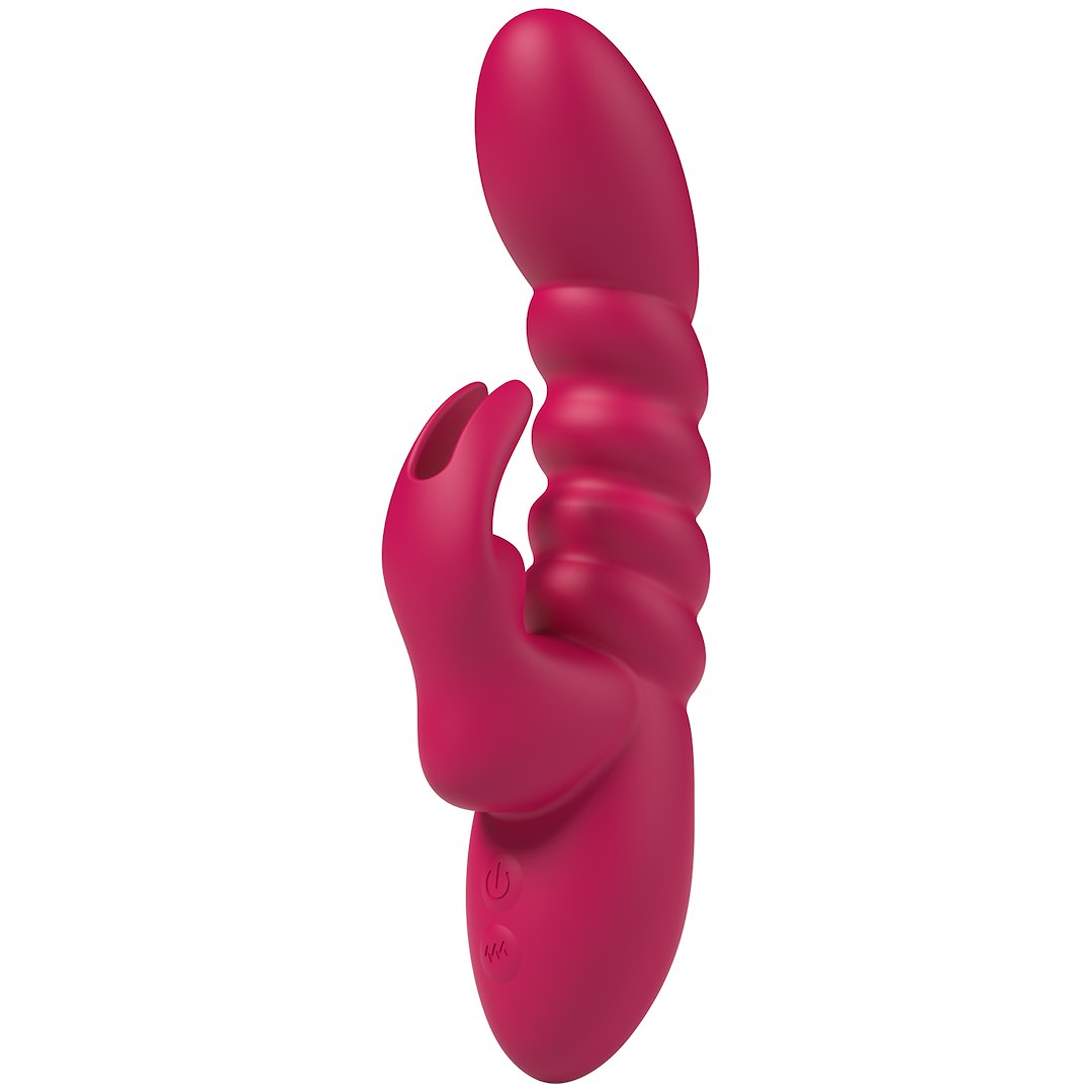 Party Up - Bryunlun super soft liquid silicone czerwony