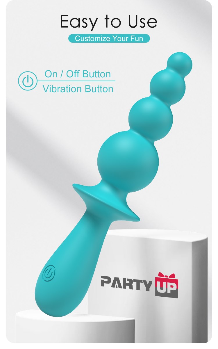 Party Up - Evajane wibrator ba³wanek zielony — zdjęcie 4