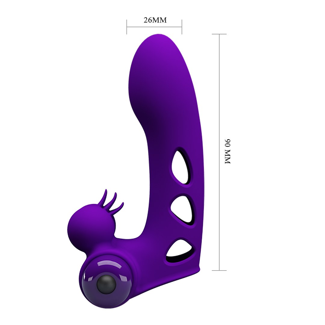 Party Up - Mike nak³adka stymulacyjna na palec — zdjęcie 3