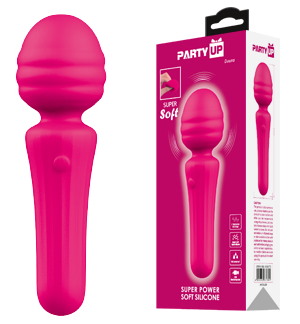 Party Up - Duuna wibrator ró¿dzka super soft czerwony