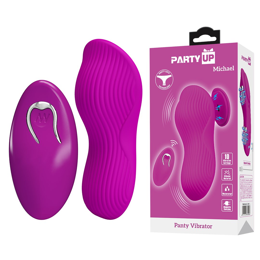 Party Up - Michael Elegancki, kompaktowy wibrator lay on