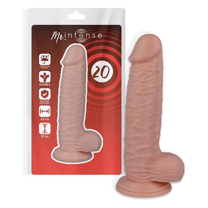 MR. INTENSE DILDOS - MR INTENSE - 20 REALISTIC COCK 20 CM -O- 4.6 CM
