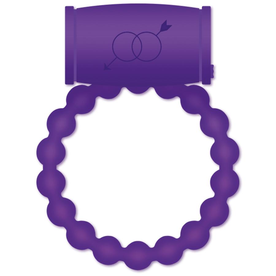 CASUAL LOVE - 25 COUPLE VIBRATOR RING VIOLET — zdjęcie 2