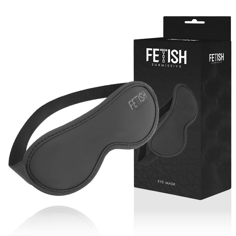FETISH SUBMISSIVE - VEGAN LEATHER MASK II WITH NOPRENE LINING — zdjęcie 2