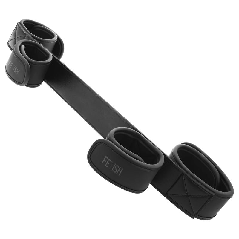 FETISH SUBMISSIVE - BONDAGE SPREADER BAR WITH NOPRENE LINING — zdjęcie 2