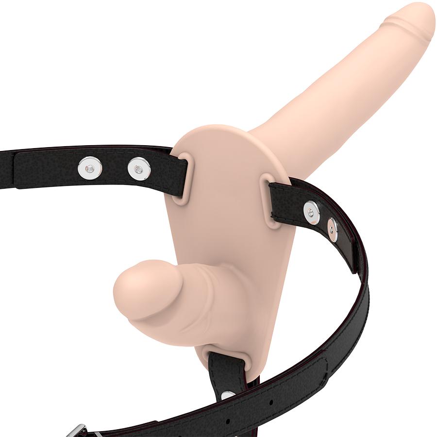 FETISH SUBMISSIVE HARNESS - DOUBLE PENETRATION FLESH — zdjęcie 2
