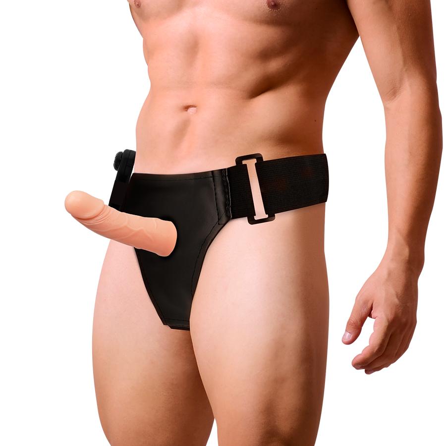 HARNESS ATTRACTION - RNES HOLLOW FRAMES WITH VIBRATOR 15 CM -O- 5 CM — zdjęcie 2