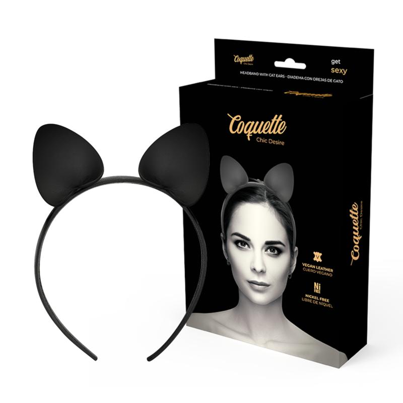 COQUETTE CHIC DESIRE - HEADBAND WITH CAT EARS — zdjęcie 2