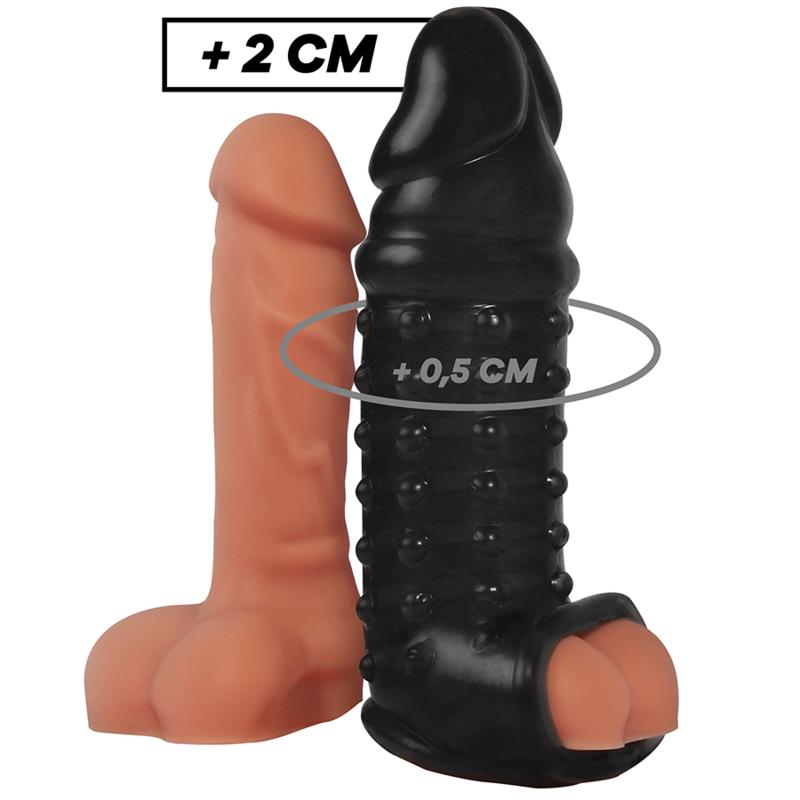 VIRILXL - PENIS EXTENSION AND SHEATH V11 BLACK — zdjęcie 2