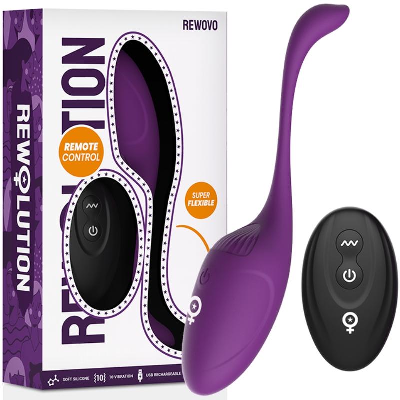 REWOLUTION - REWOVO EGG VIBRATOR REMOTE CONTROL — zdjęcie 2