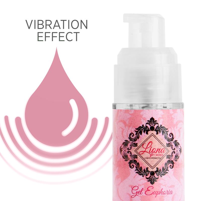 LIONA BY MOMA - LIQUID VIBRATOR EUPHORIA GEL 15 ML — zdjęcie 2