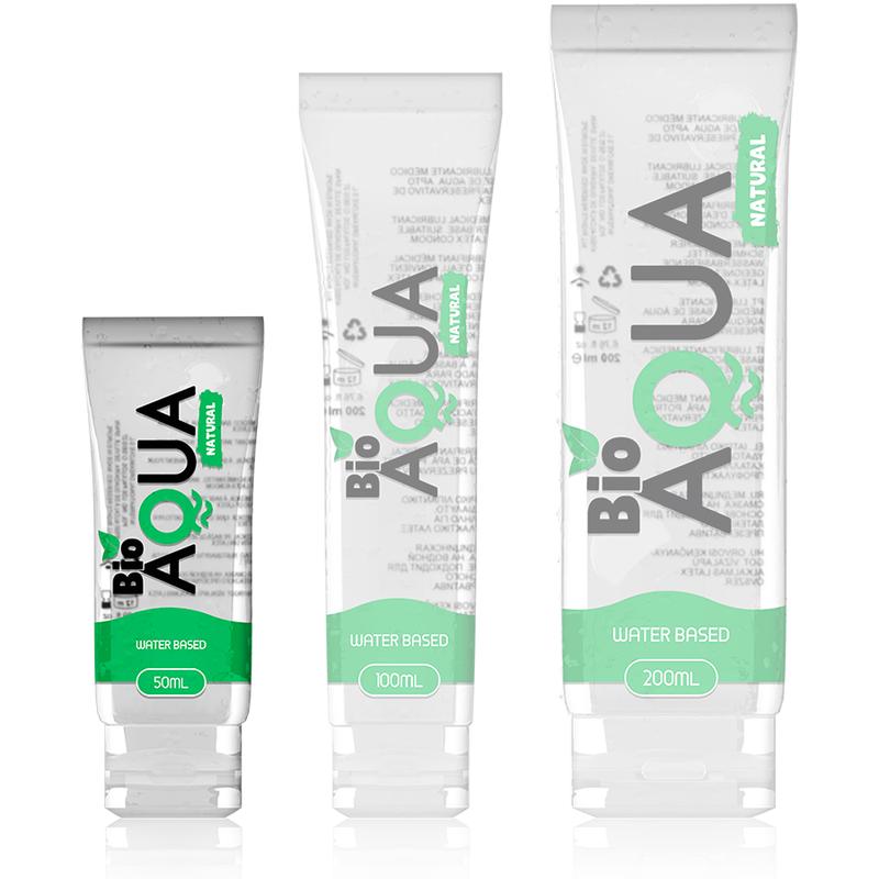 BIOAQUA - LUBRICANT NATURAL INGREDIENTS WATER BASED 50 ML — zdjęcie 2