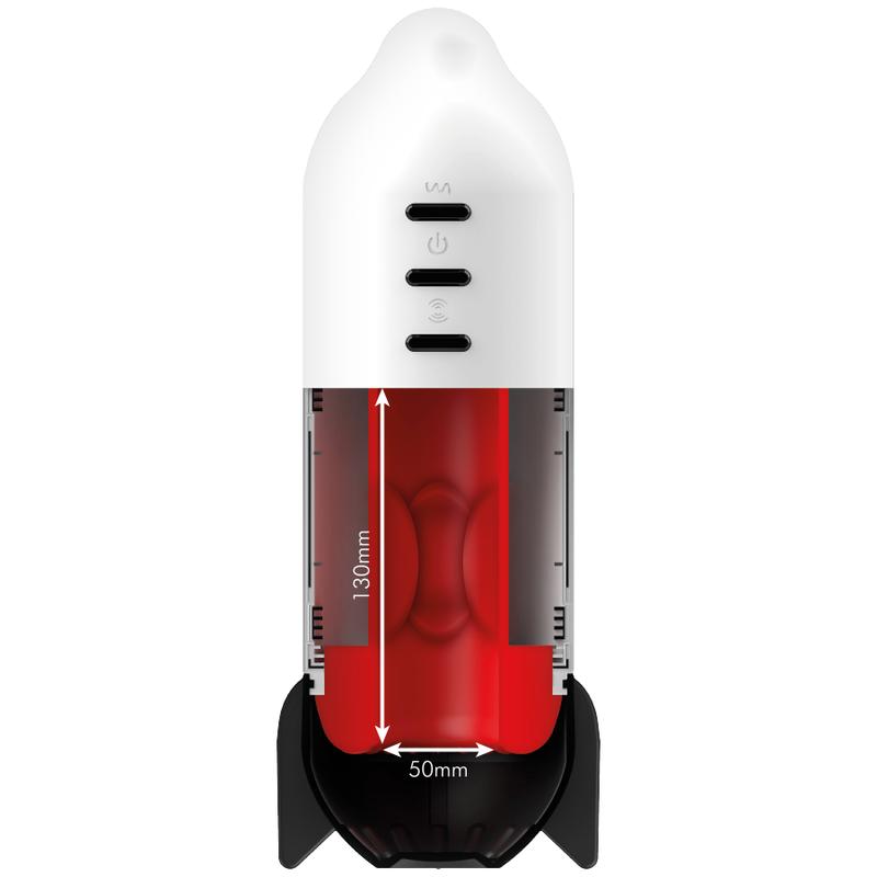 JAMYJOB - ROCKET MASTURBATOR SOFT COMPRESSION TECH AND VIBRATION — zdjęcie 2
