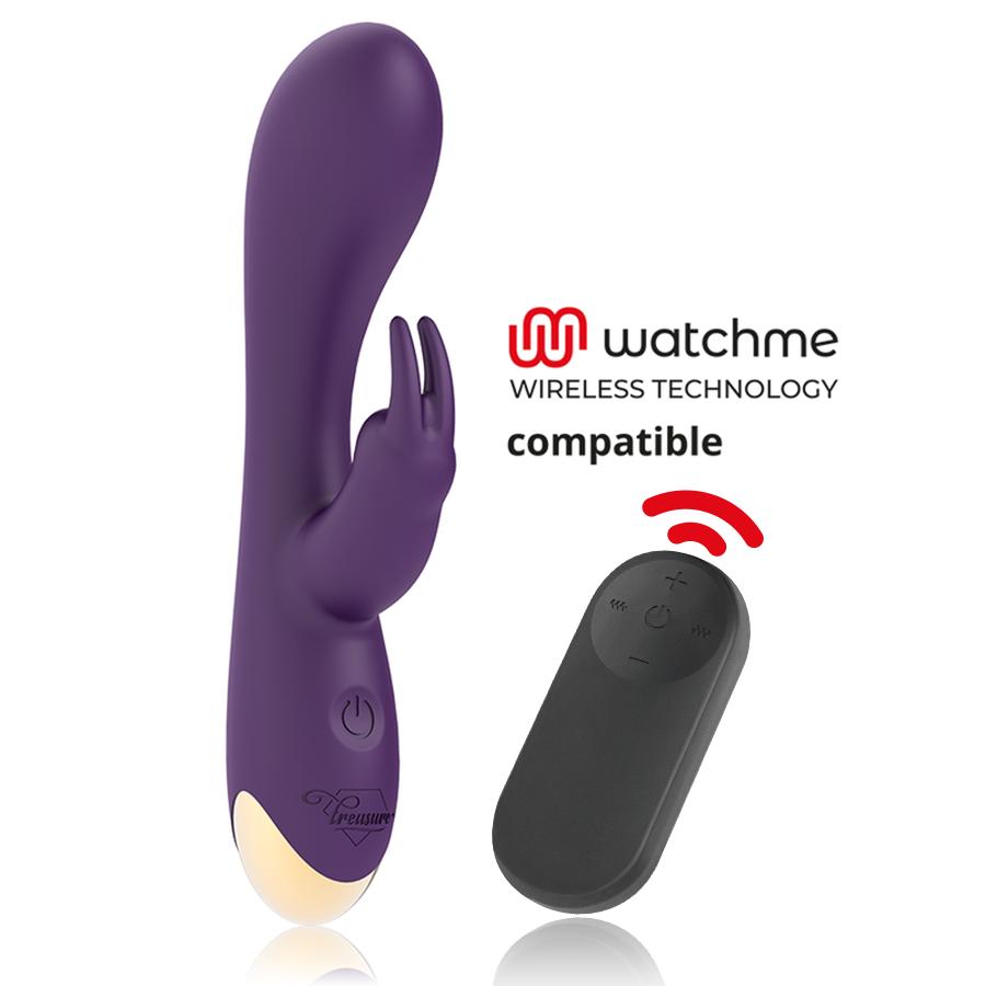 TREASURE - LAURENCE RABBIT VIBRATOR + WATCHME REMOTE CONTROL — zdjęcie 2