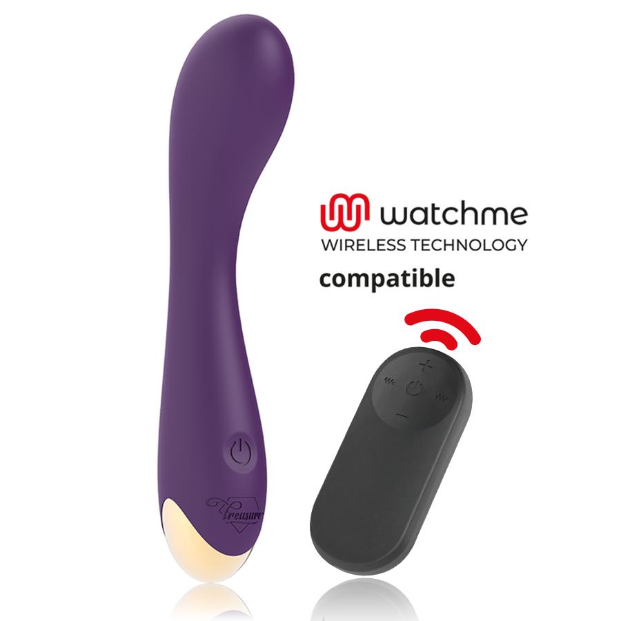 TREASURE - HANSEL G-SPOT VIBRATOR + WATCHME REMOTE CONTROL — zdjęcie 2