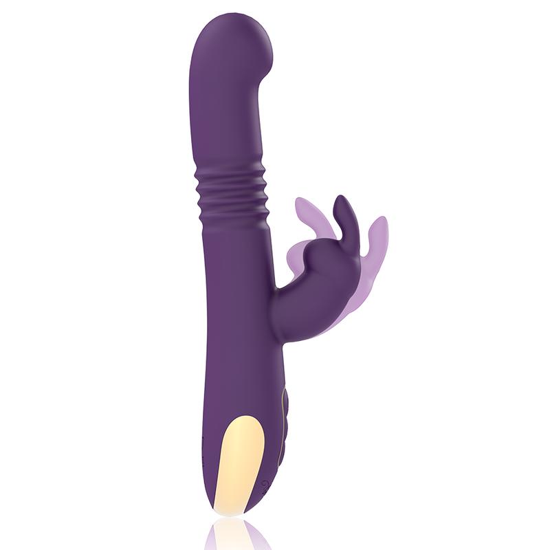 TREASURE - BASTIAN RABBIT UP & DOWN ROTATOR & VIBRATOR + WATCHME REMOTE CONTROL — zdjęcie 2