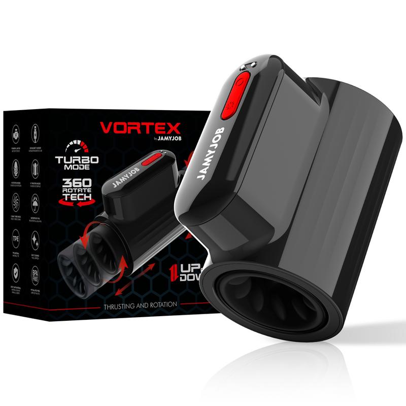 JAMYJOB - VORTEX THRUSTING AND 360 ROTATE TECH TURBO MODE MASTURBATOR — zdjęcie 2