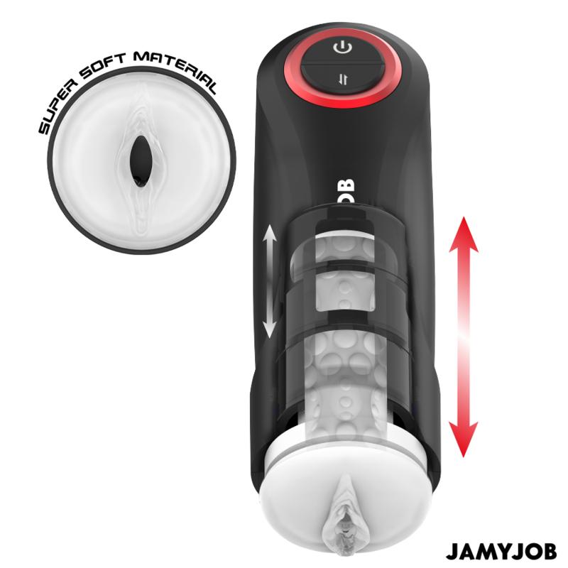 JAMYJOB - GRAVITY AUTOMATIC VAGINA MASTURBATOR 5 THRUSTING MODES AND SOUND EFFECT — zdjęcie 2