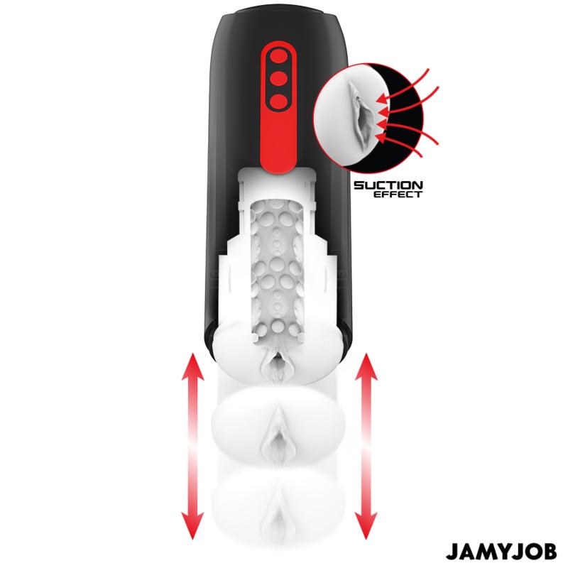 JAMYJOB - PHANTOM AUTOMATIC VAGINA MASTURBATOR 5 SUCTION AND THRUST MODES — zdjęcie 2