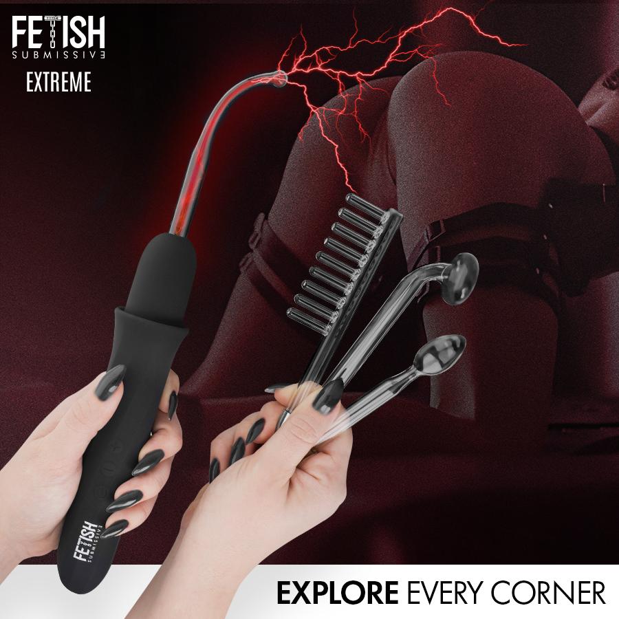 FETISH SUBMISSIVE - HIGH FREQUENCY ELECTROSTIMULATION WAND — zdjęcie 2