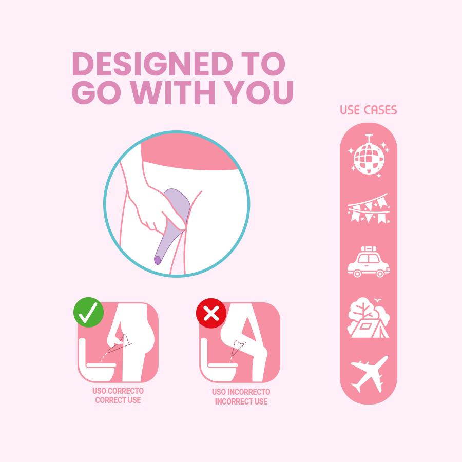 INTIMICHIC - KIBI DISPOSABLE PORTABLE URINAL — zdjęcie 2