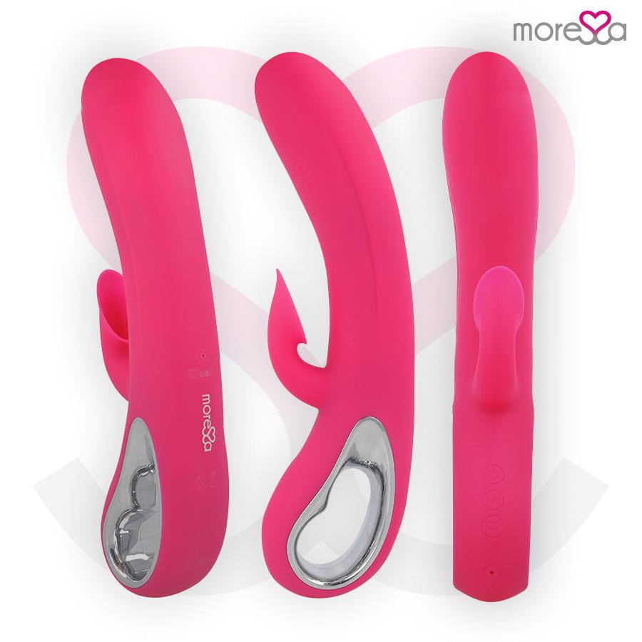 MORESSA - DUSTIN CLITORAL SUCTION AND POWERFUL VIBRATION PREMIUM SILICONE RECHARGEABLE — zdjęcie 3