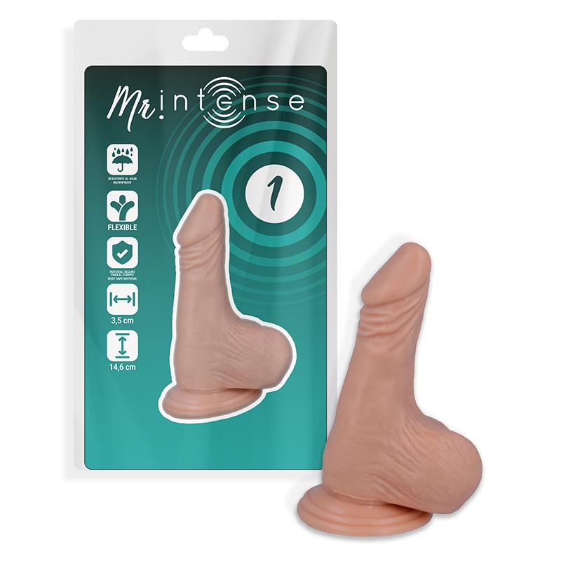 MR. INTENSE DILDOS - MR INTENSE - 1 REALISTIC COCK 14.6 CM -O- 3.5 CM