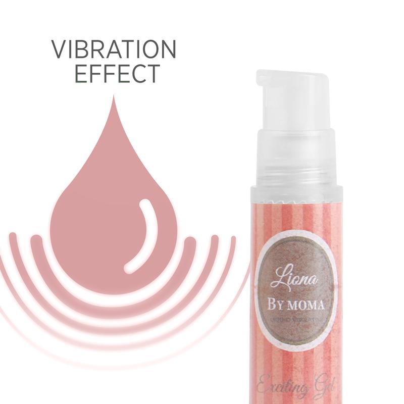 LIONA BY MOMA - LIQUID VIBRATOR EXCITING GEL 6 ML — zdjęcie 3