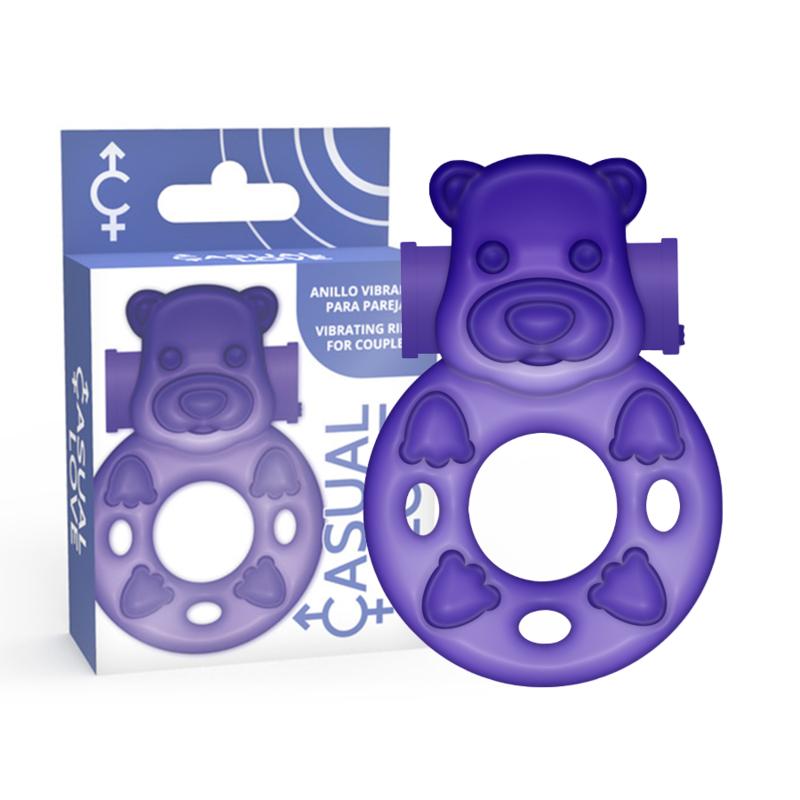 CASUAL LOVE - RING 26 PURPLE — zdjęcie 3