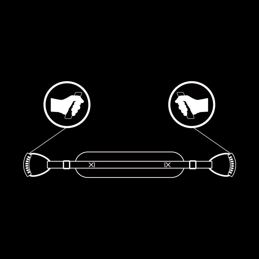 FETISH SUBMISSIVE - DOGGY STYLE HARNESS WITH NOPRENE LINING — zdjęcie 3