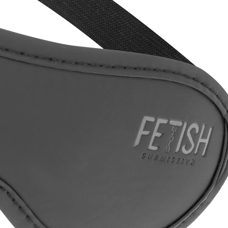 FETISH SUBMISSIVE - VEGAN LEATHER MASK II WITH NOPRENE LINING — zdjęcie 3