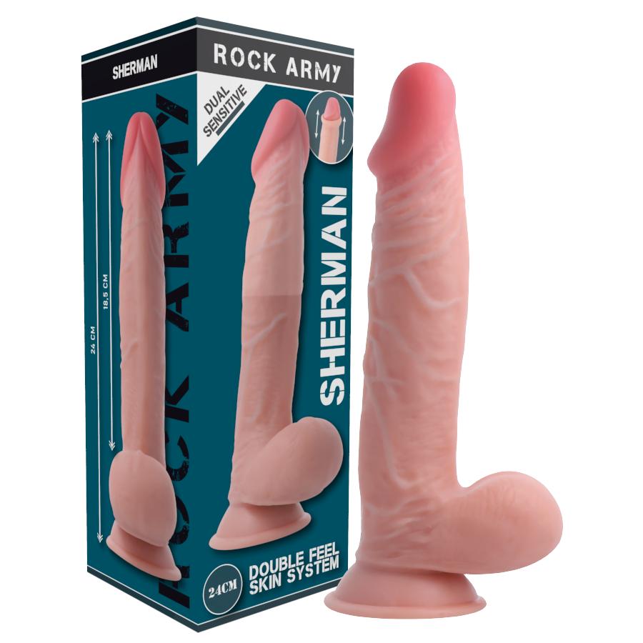 ROCK ARMY - ROCKARMY - DUAL DENSITY SHERMAN 24 CM -O- 4.62 CM