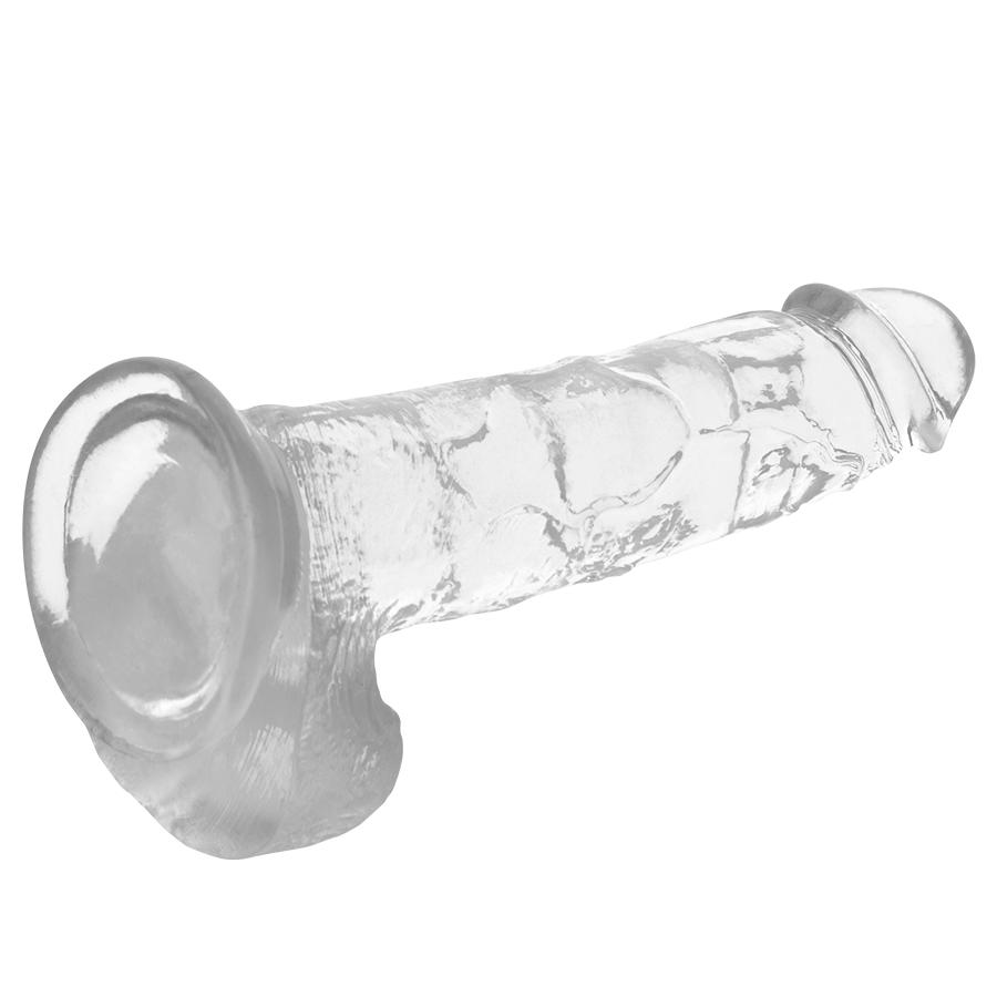 X RAY - CLEAR COCK WITH BALLS 22 CM -O- 4.6 CM — zdjęcie 3