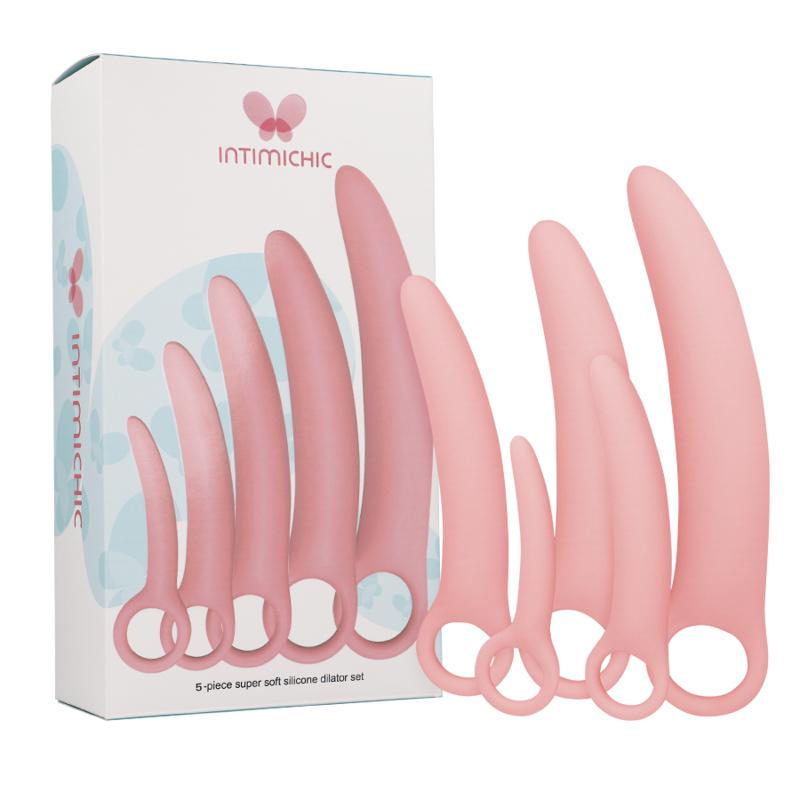 INTIMICHIC - SILICONE DILATOR 5 PIECES SET — zdjęcie 3