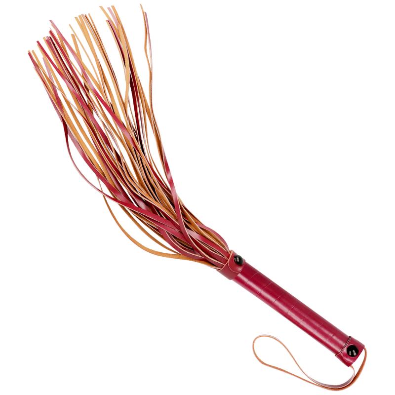 FETISH SUBMISSIVE DARK ROOM - VEGAN LEATHER WHIP — zdjęcie 3