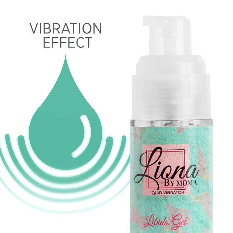 LIONA BY MOMA - LIQUID VIBRATOR LIBIDO GEL 15 ML — zdjęcie 3