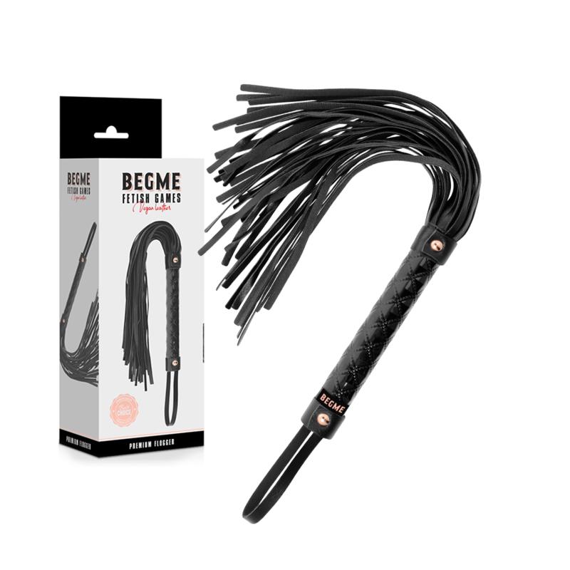 BEGME - BLACK EDITION VEGAN LEATHER FLOGGER — zdjęcie 3