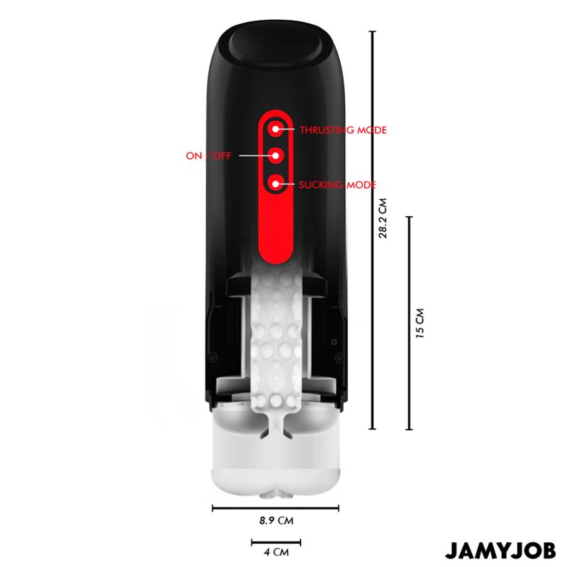 JAMYJOB - PHANTOM AUTOMATIC VAGINA MASTURBATOR 5 SUCTION AND THRUST MODES — zdjęcie 3
